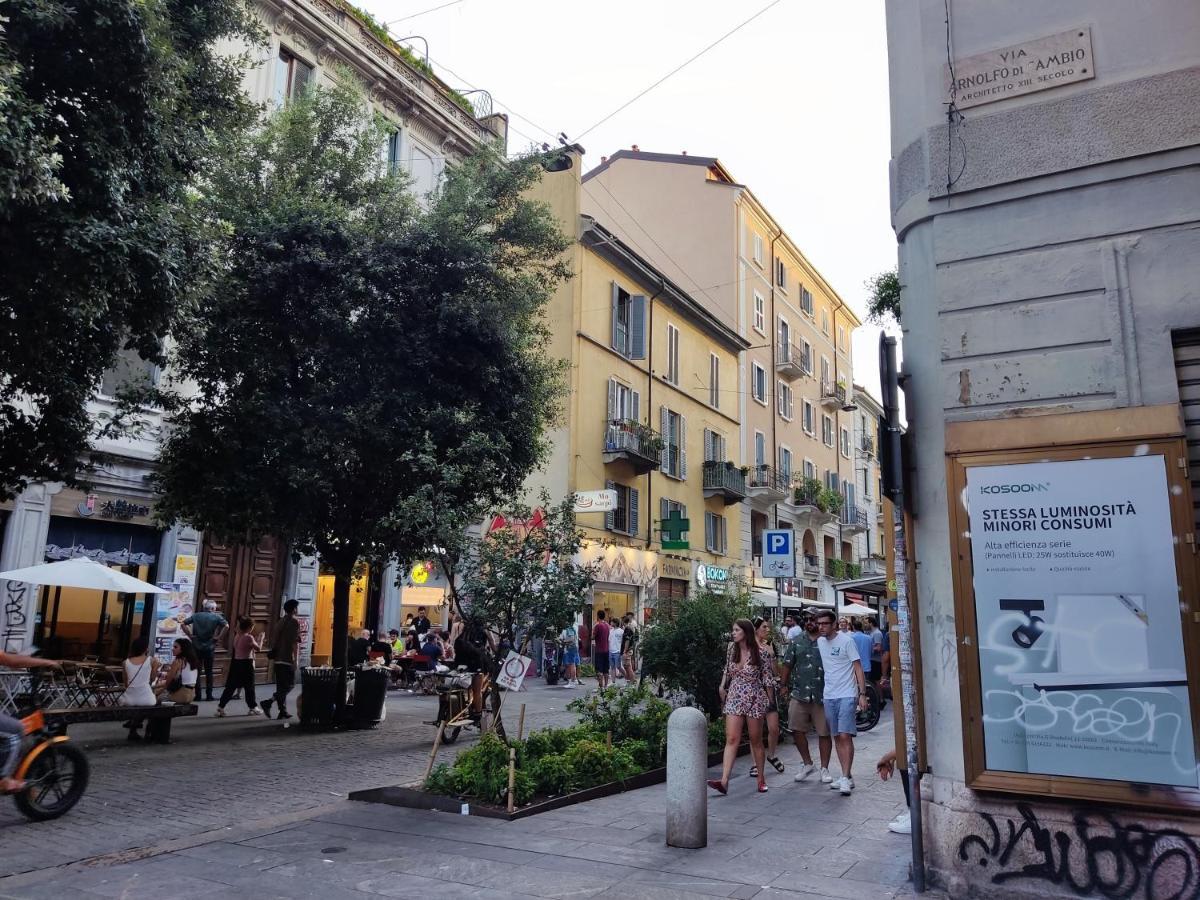 Isola Di Chinatown Bilocale Storico Nel Cuore Di Milano, Comfort E Stile Autentico Con 3 Letti Extra Large Exterior foto